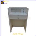 میزکار طلاسازی mdf دارای 4 کشو موجود در دو رنگ قهوه ای و سفید در فروشگاه بزرگ ملزومات زرگری طلاتولز