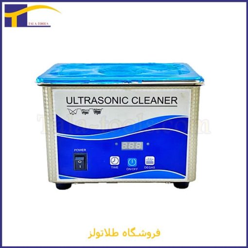 قیمت دستگاه التراسونیک 0.8 لیتری مخصوص شستشو طلا با بهترین کیفیت، ضد زنگ دارای تایمر و سبد. موجود در فروشگاه بزرگ طلاتولز فروشنده انواع ملزومات زرگری