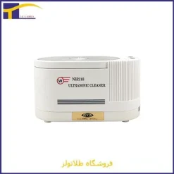 «دستگاه اولتراسونیک کلینر مدل NH-218 با ظرفیت ۶۰۰ میلی‌لیتر و توان ۶۰ وات برای شستشوی دقیق قطعات ظریف