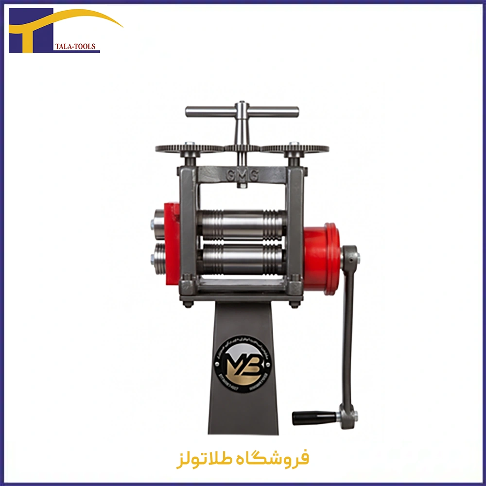 دستگاه چرخ نورد گیربکسی طلاسازی براتی – توپی ۶۰